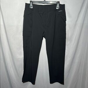 Eddie Bauer Black Track Pants Joggers 12